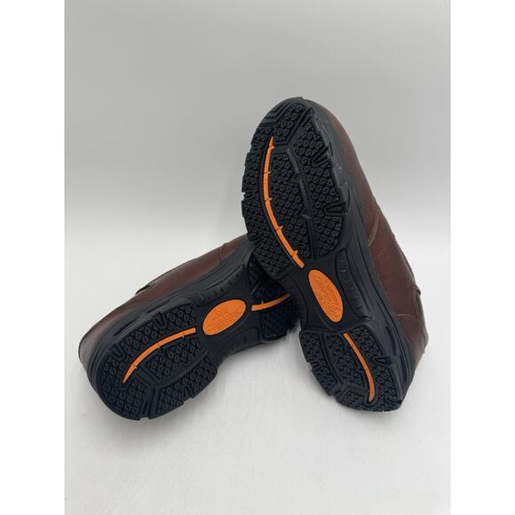 Thorogood ATHLETIC SLIP RESISTANT Men's NEW Slip On Work Shoe Brown US Size 9.5M - Picture 9 of 11